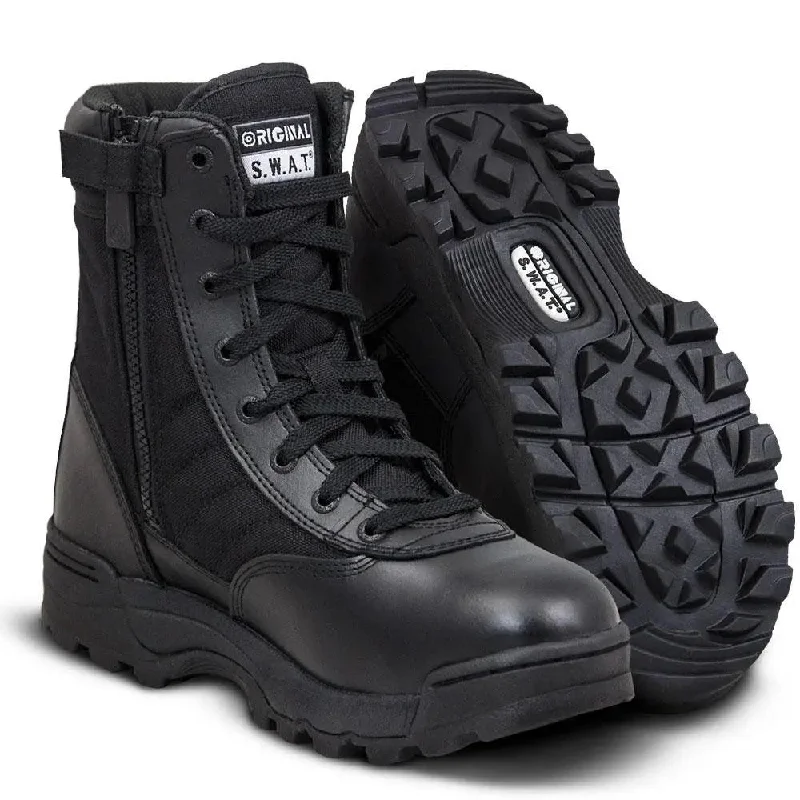 Original S.W.A.T Classic 9"" Size-Zip EN Men's Black 115231