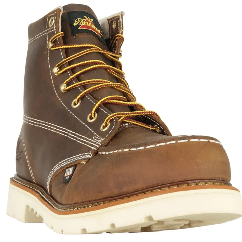 Thorogood Men's American Heritage 6"" Trail Crazyhorse Steel Toe Boots 804-4375