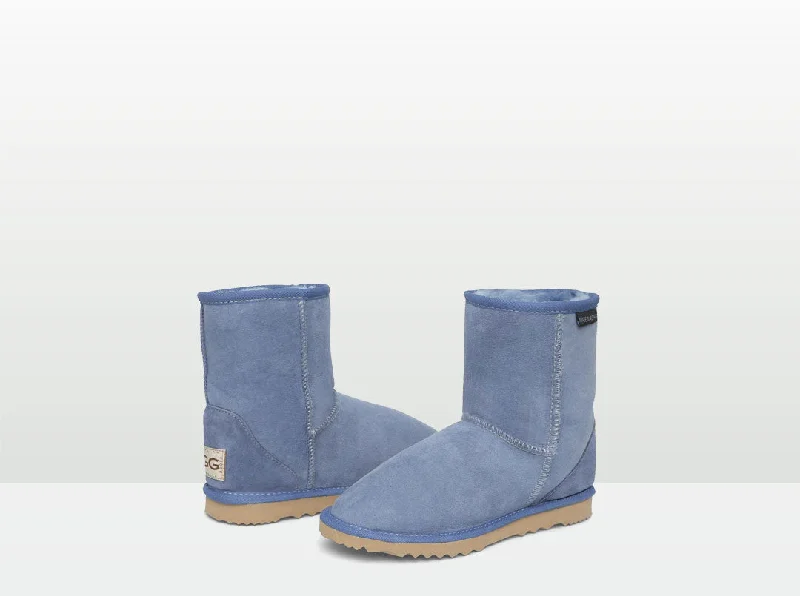 Adult's Classic Short Boot | Denim