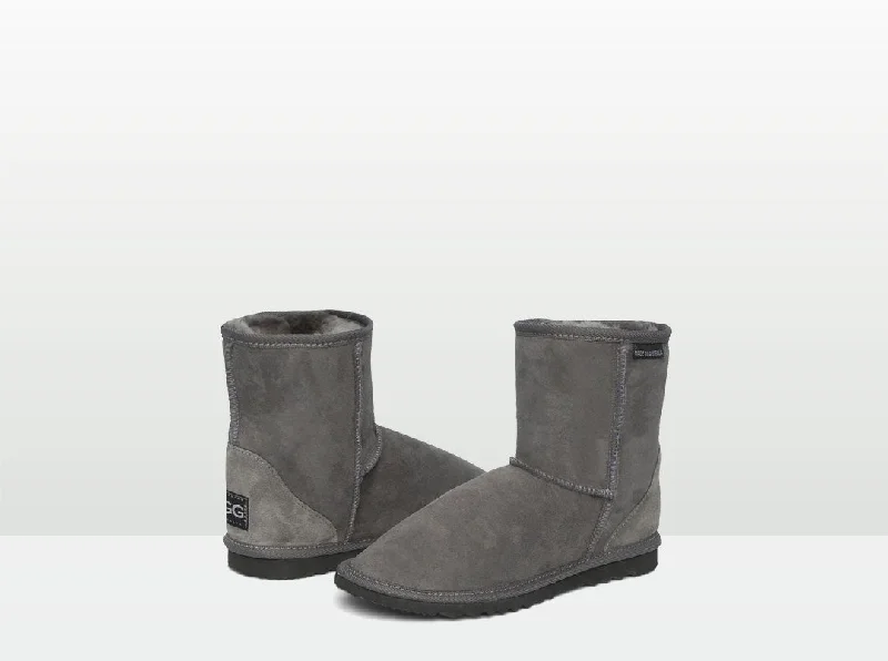 Adult's Classic Short Boot | Grey