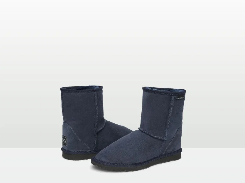 Adult's Classic Short Boot | Navy