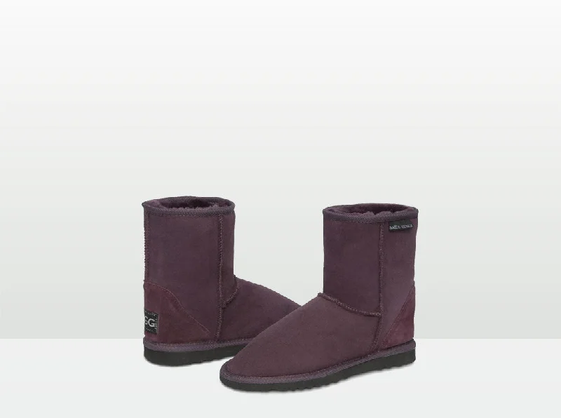 Adult's Classic Short Boot | Raisin