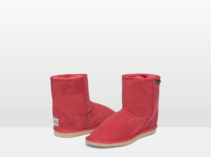 Adult's Classic Short Boot | Scarlet