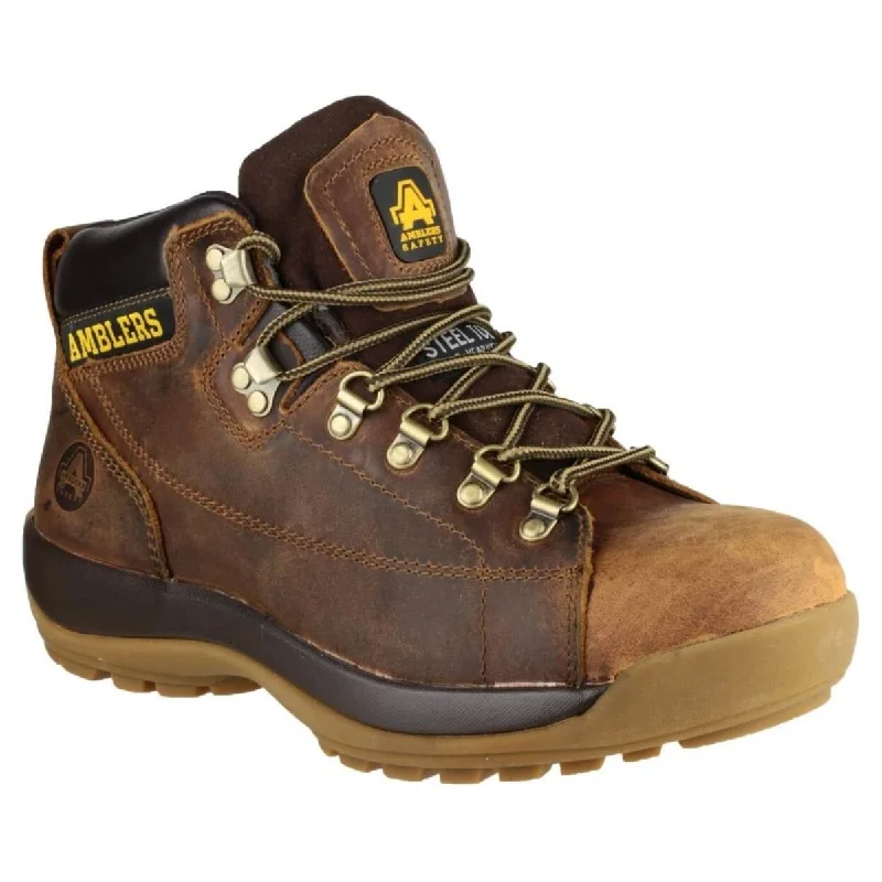 Amblers Fs126 Crazy Horse Safety Boots Mens