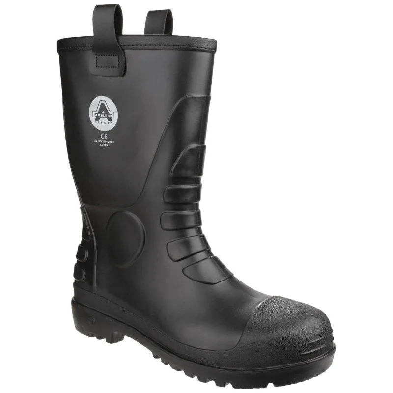 Amblers Fs90 Waterproof Pvc Safety Rigger Boots Mens