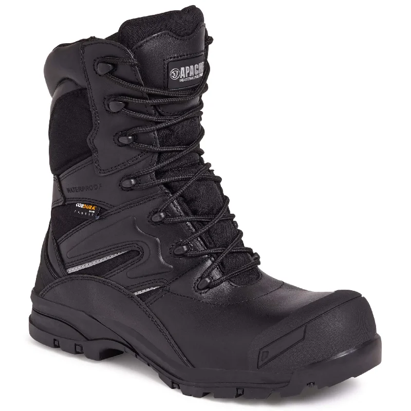 Apache COMBAT Metal-Free High Leg Safety Boots