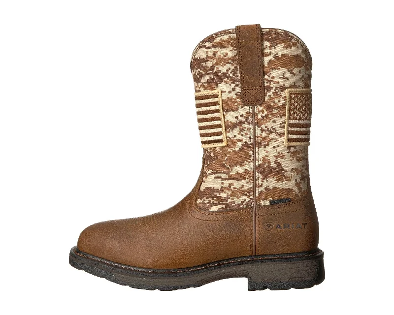 Men's Ariat Workhog Patriot Steel Toe