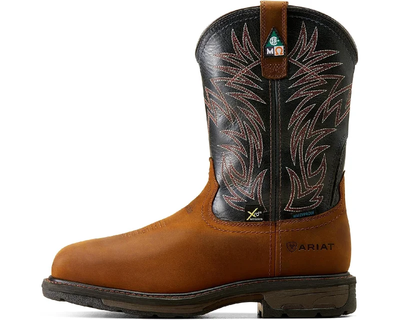 Men's Ariat WorkHog MetGuard CSA Waterproof Composite Toe Work Boot (Wide)