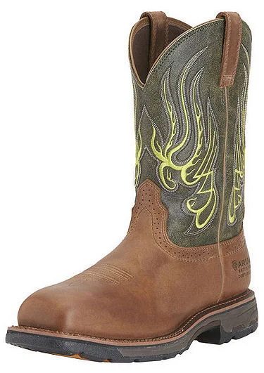 Ariat Men's Western Workhog Mesteno WP CT Work Boots Style 10015400