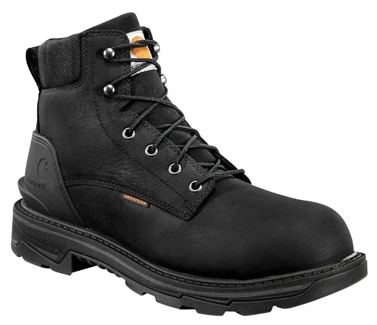 Carhartt Men's Ironwood 6"" Soft Toe Work Boot - Black - FT6001-M