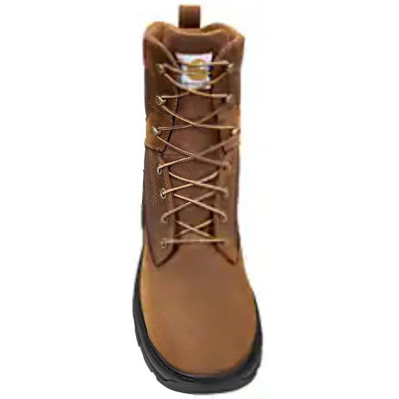 Carhartt Men's Ironwood 8"" Soft Toe WP Work Boot - Brown - FT8000-M