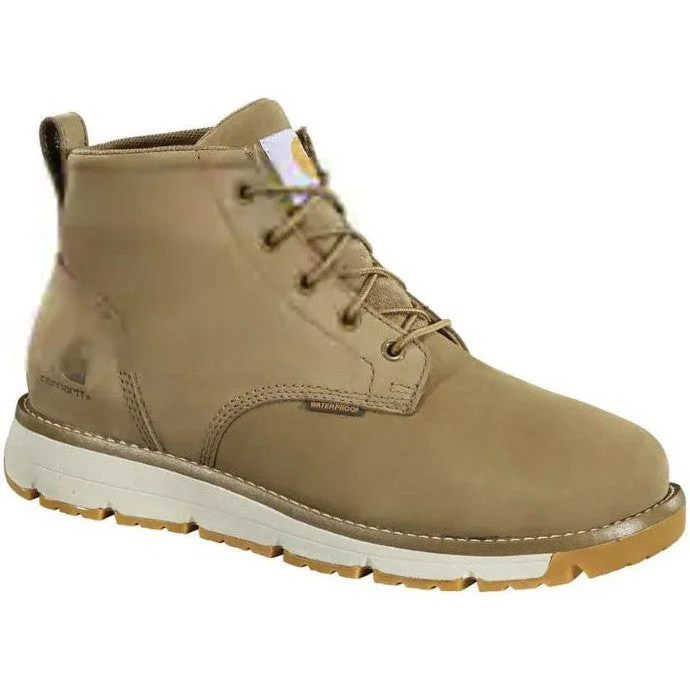 Carhartt Men's Millbrook Soft Toe WP Wedge Work Boot -Khaki- FM5000-M