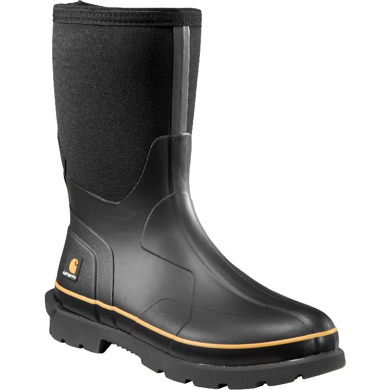 Carhartt Men's Mudrunner 10"" Soft Toe WP Rubber Work Boot- CMV1121