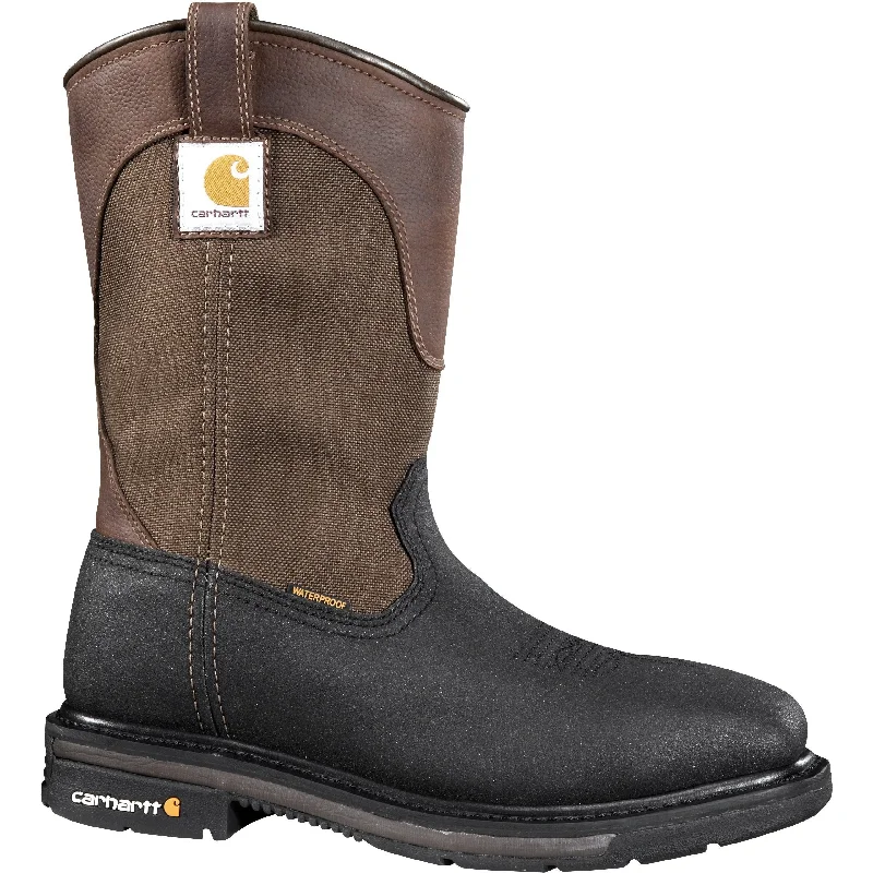 Carhartt Men's Rugged Flex 11"" Square Stl Toe WP Well. Work Boot CMP1258