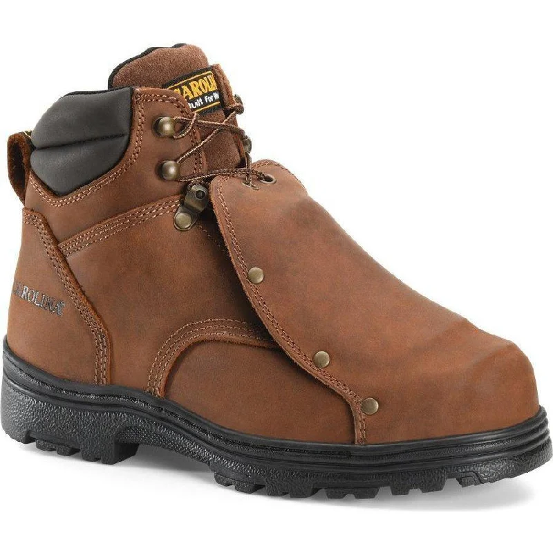 Carolina Men's Foreman 6"" External Metguard Work Boot - Brown - CA3630