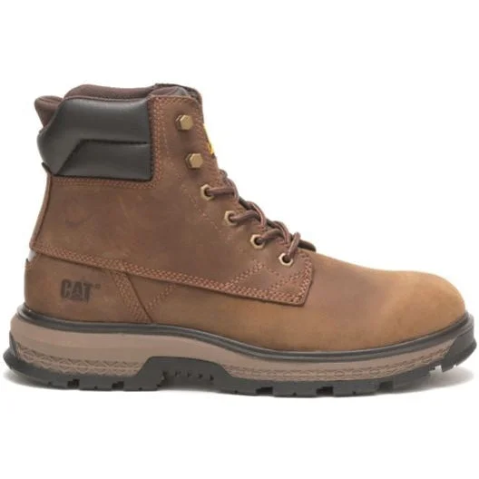 Cat Men's Exposition 6"" Slip Resist Soft Toe Work Boot -Pyramid- P51059