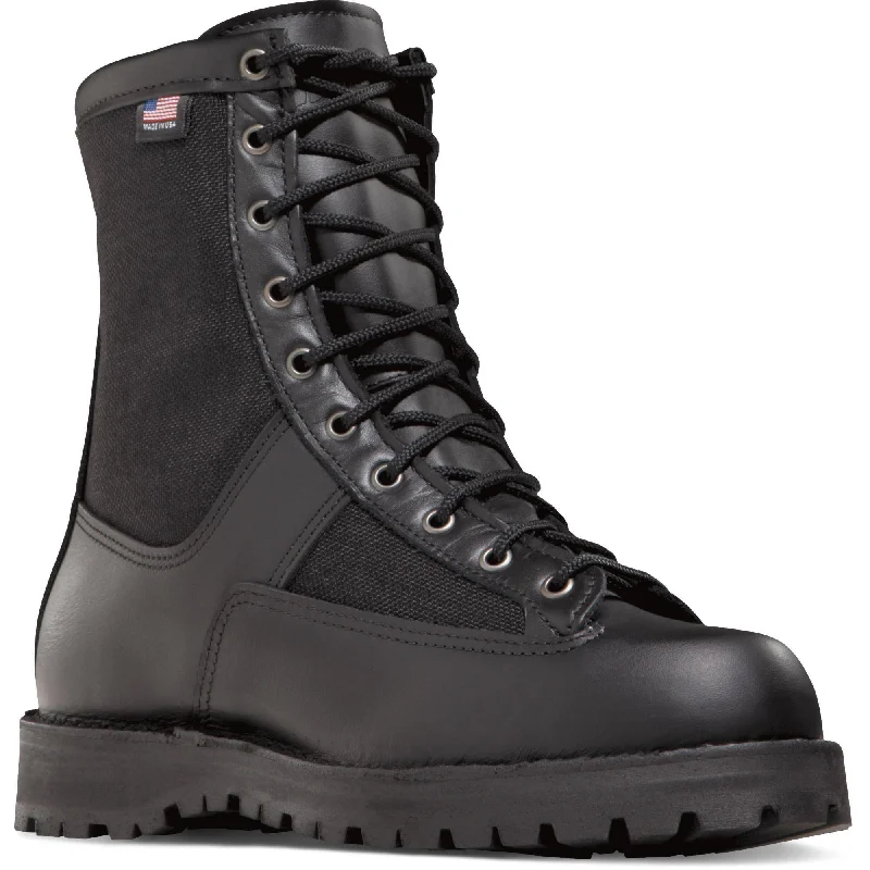 Danner Men's Acadia USA Made 8"" Insulated WP Duty Boot - Black - 69210