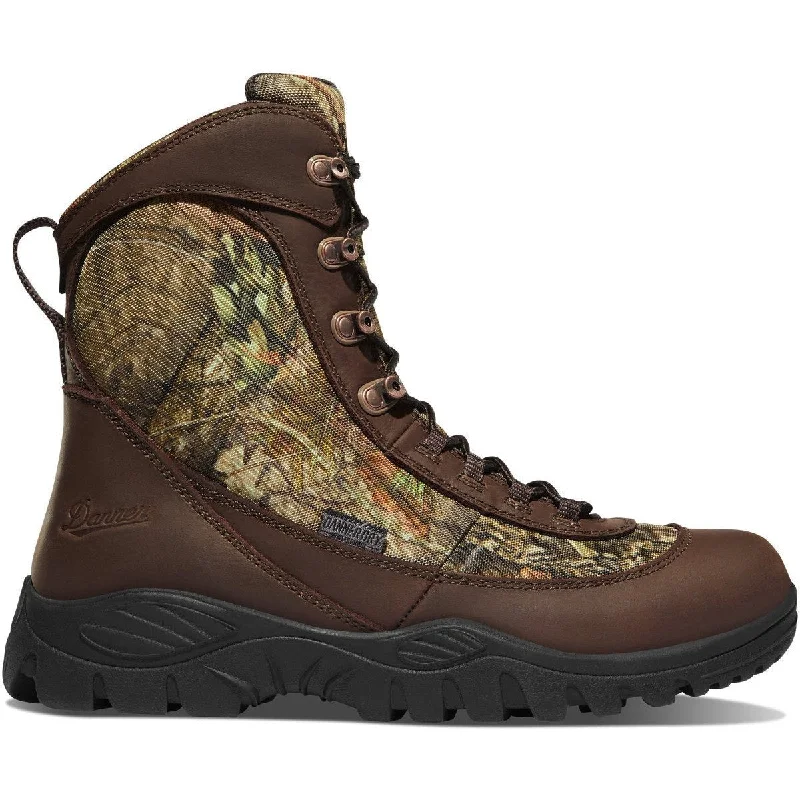 Danner Men's Element 8"" Waterproof 800G Hunt Boot -Mossy Oak- 47132