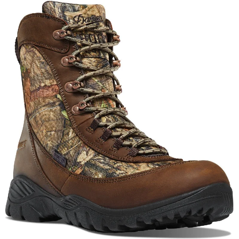 Danner Men's Element 8"" Waterproof 800G Hunt Boot -Mossy Oak- 47132