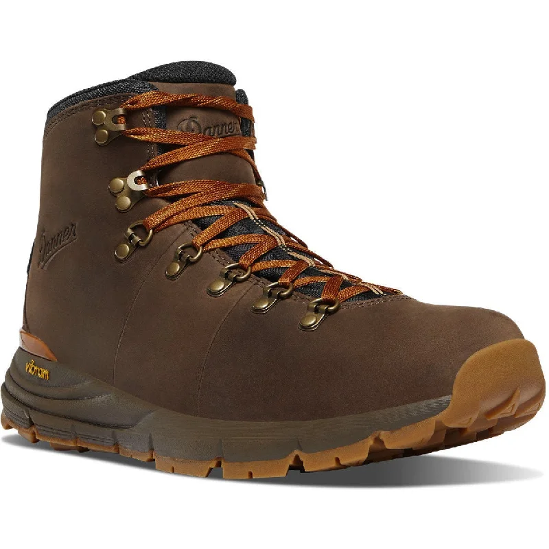 Danner Men's Mountain 600 Leaf GTX 4.5"" WP Hiking Boot -Loam Brown- 62304