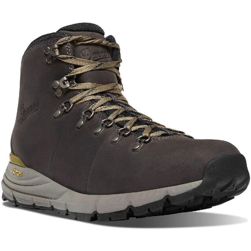 Danner Men's Mountain 600 Leaf GTX 4.5"" WP Hiking Shoe Obsidian- 62306