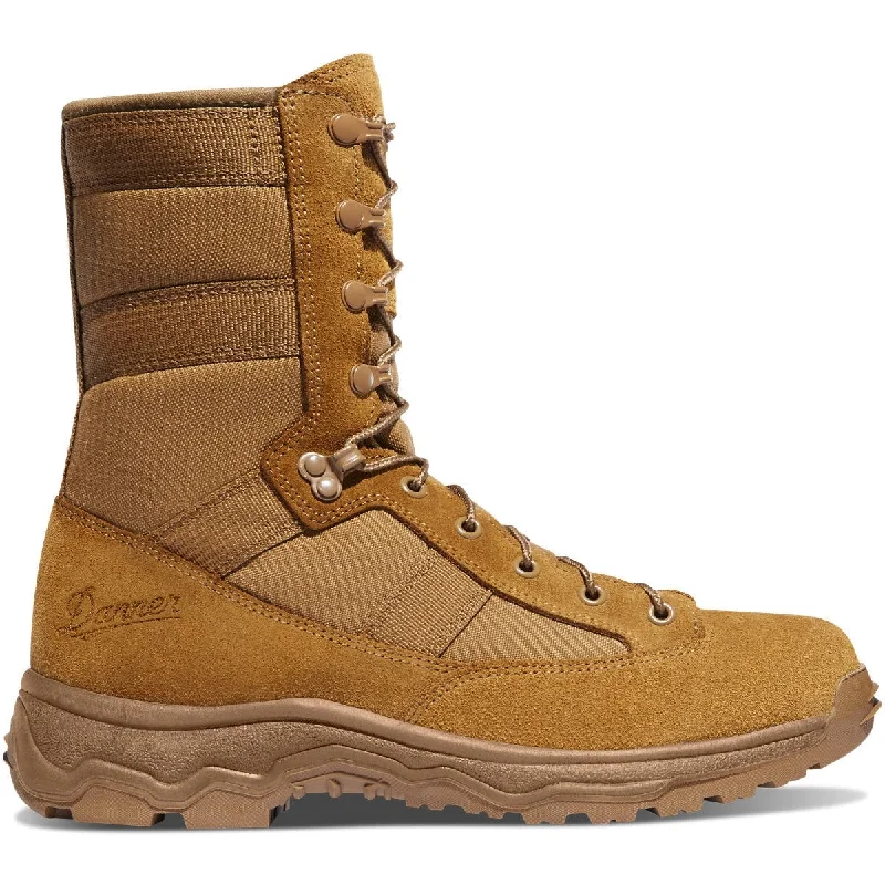 Danner Men's Reckoning 8"" Plain Toe Military Boot -Coyote- 53227