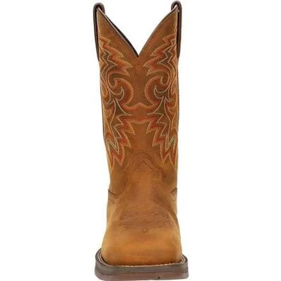 Durango Men's Rebel™ Russet Waterproof Square Toe Western Boots DDB0361