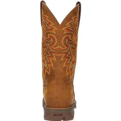 Durango Men's Rebel™ Russet Waterproof Square Toe Western Boots DDB0361