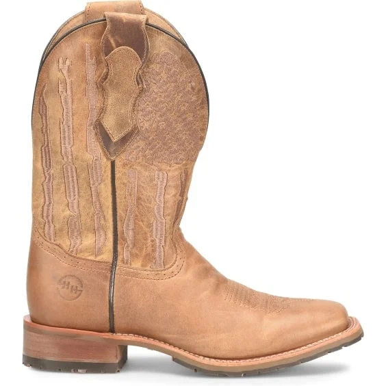 Double H Men's Covada 11"" Stockman Wide ST Work Boot -Tan- DH7033