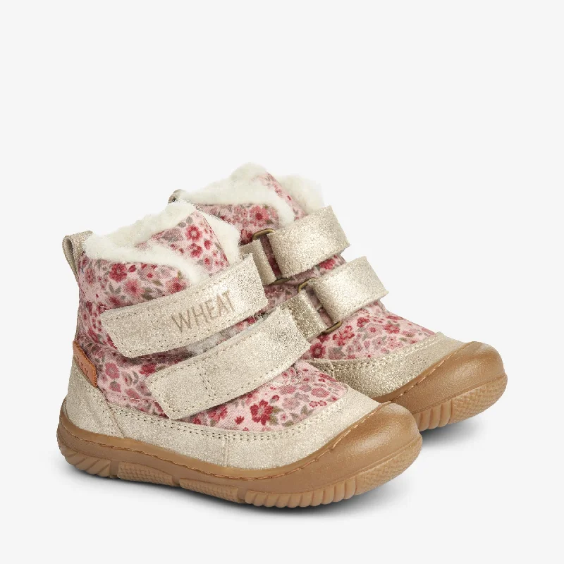 Dowi Pre Walker Velcro Tex | Baby - rose dust flowers