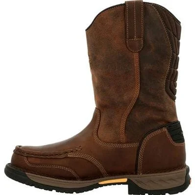 Georgia Boot Men's Athens 360 Brown Steel Toe Waterproof Work Boots GB00442