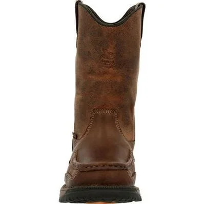 Georgia Boot Men's Athens 360 Brown Steel Toe Waterproof Work Boots GB00442