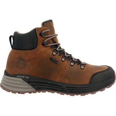 Georgia Men's Durablend 6"" Comp Toe WP Hiker Work Boot -Brown- GB00641