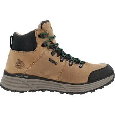 Georgia Men's Durablend Sport 6"" WP Hiker Work Boot -Brown- GB00642