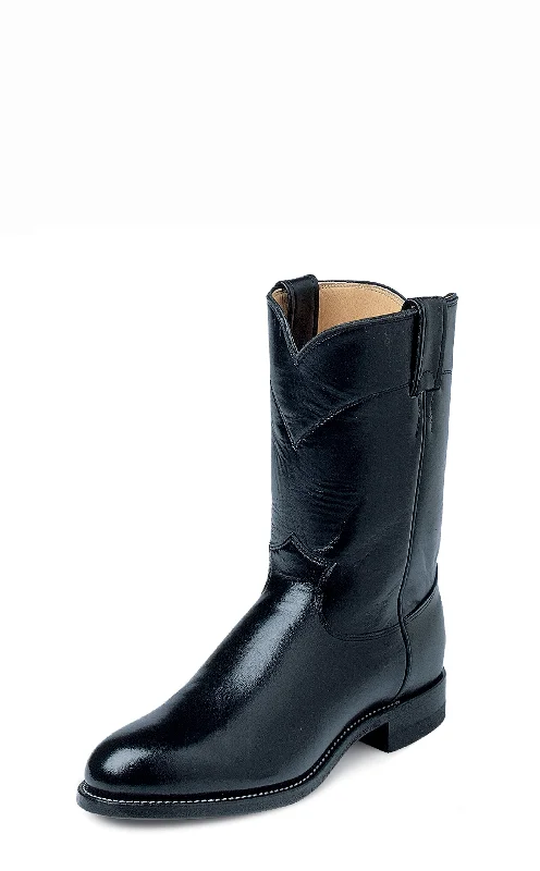 Justin Mens 10 Corona Black Boots Style 3133