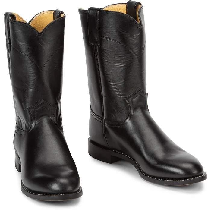 Justin Mens 10 Corona Black Boots Style 3133