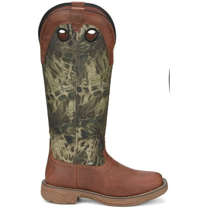 Justin Men's Rush Strike 17"" Western Work Boot -Brown- SE4380