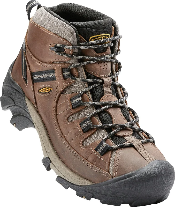 Targhee II Mid Wide Wp Hiking Boots - Men's|-|Bottes de randonnée Large Targhee II Mid Wp - Homme