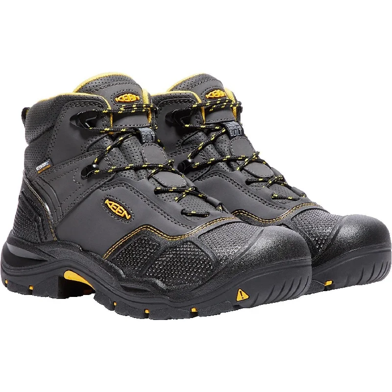 Keen Utility Men's Logandale American Built Steel Toe Work Boot - Black - 1017828