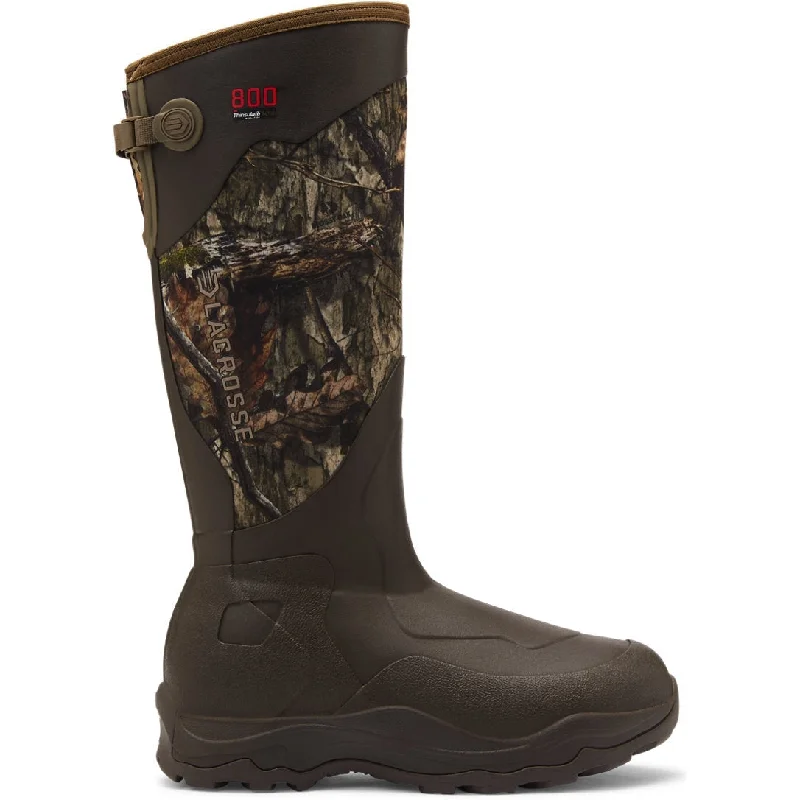 Lacrosse Men's Alpha Agility 17"" WP 800G Hunting Shoe -Mossy Oak - 339075