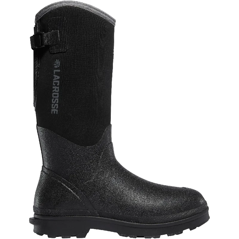 LaCrosse Men's Alpha Range 14"" Ins Rubber Work Boot Black  - 602240