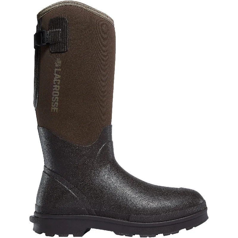 LaCrosse Men's Alpha Range 14"" Ins Rubber Work Boot - Brown - 602248