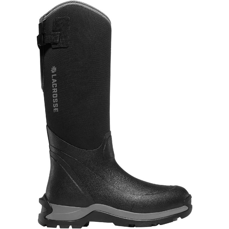 LaCrosse Men's Alpha Thermal 16"" Ins Rubber Work Boot Black - 644101