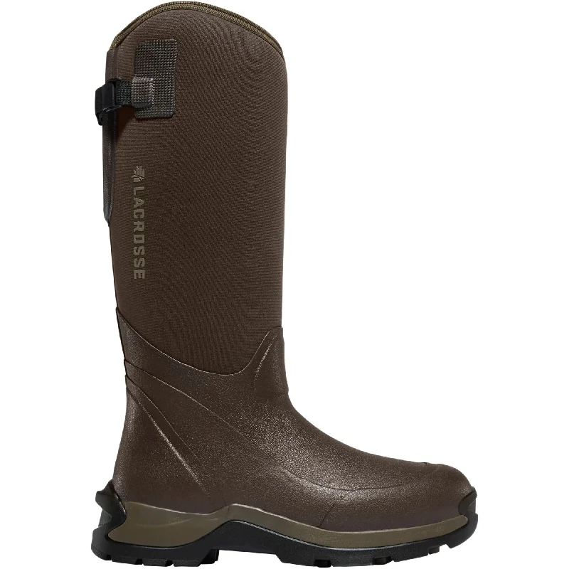 LaCrosse Men's Alpha Thermal 16"" Ins Rubber Work Boot - Brown - 644109