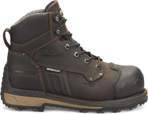 Matterhorn Men's Maximus 6"" Comp Toe WP Work Boot Brown MT2561