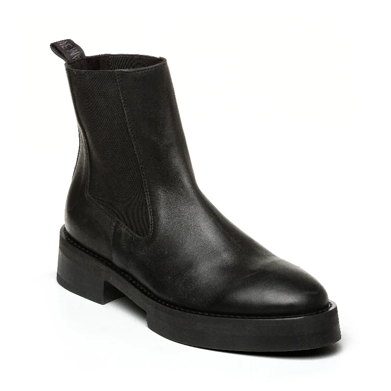 Monte Bootie BLACK LEATHER