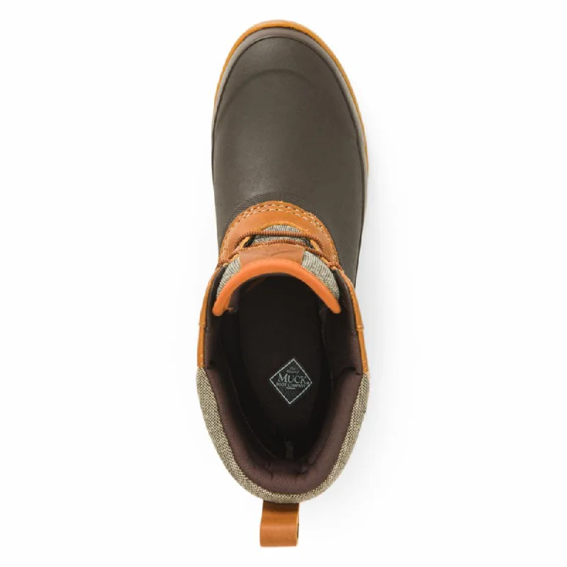 Muck Footwear Men ORIGINALS DUCK LACE TAN/DKBROWNLEATHER