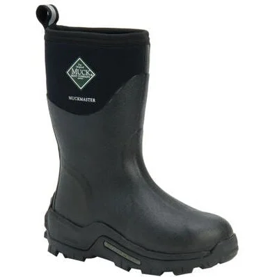 Muck Men's Muckmaster Mid WP Work Boot - Black - MMM-500A