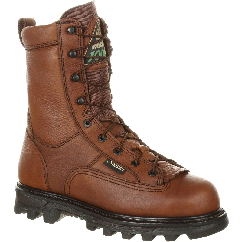 Rocky Men's BearClaw 9"" WP 1000G Ins Outdoor Boot - Brown - FQ0009234