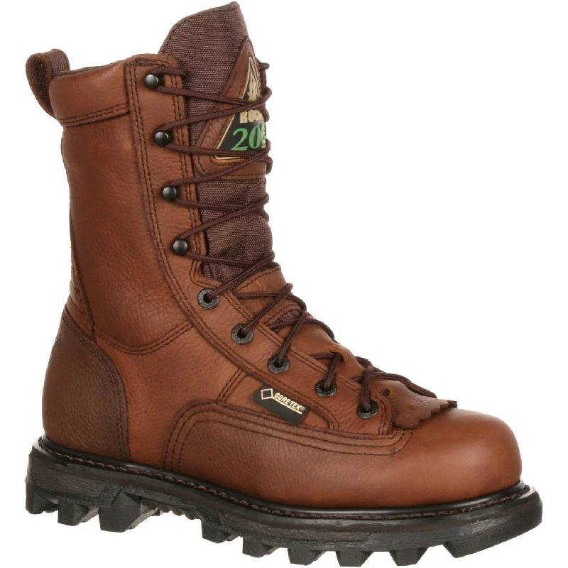 Rocky Men's BearClaw 9"" WP 200G Ins Outdoor Boot - Brown - FQ0009237